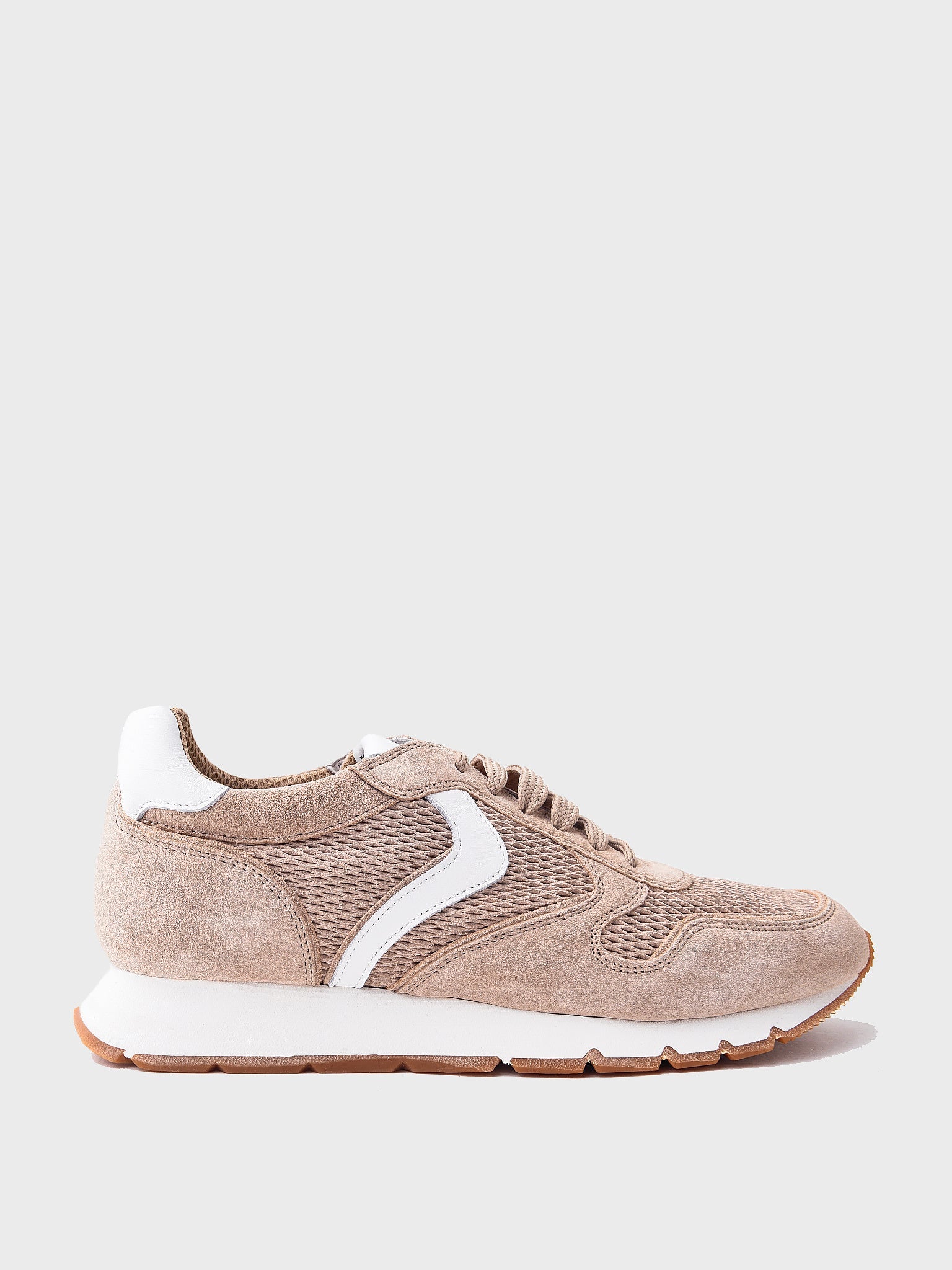 Voile Blanche Women's Julia Mesh Suede and Technical Fabric Sneaker