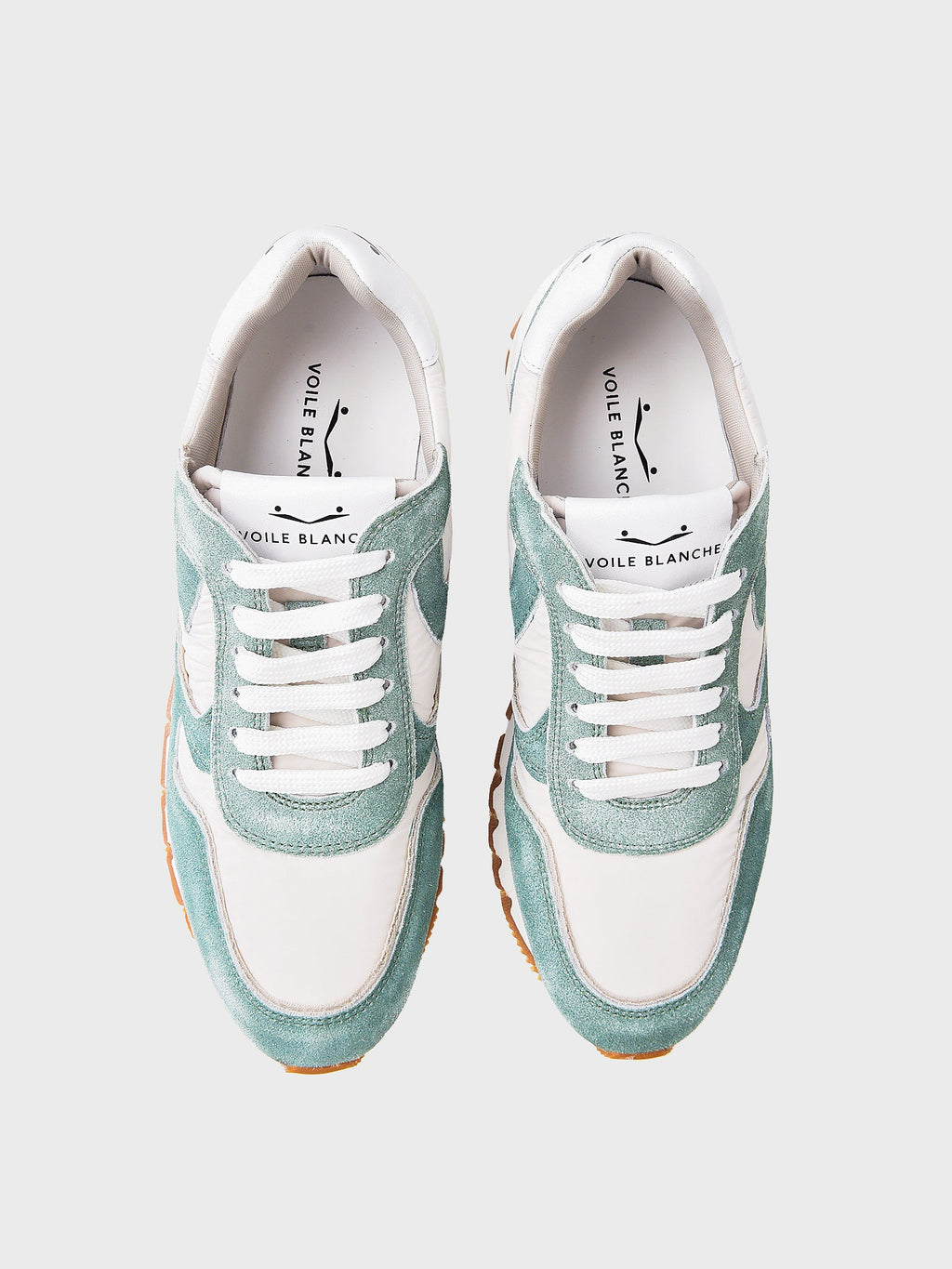 Voile Blanche Women's Julia Power Suede and Technical Nylon Sneaker