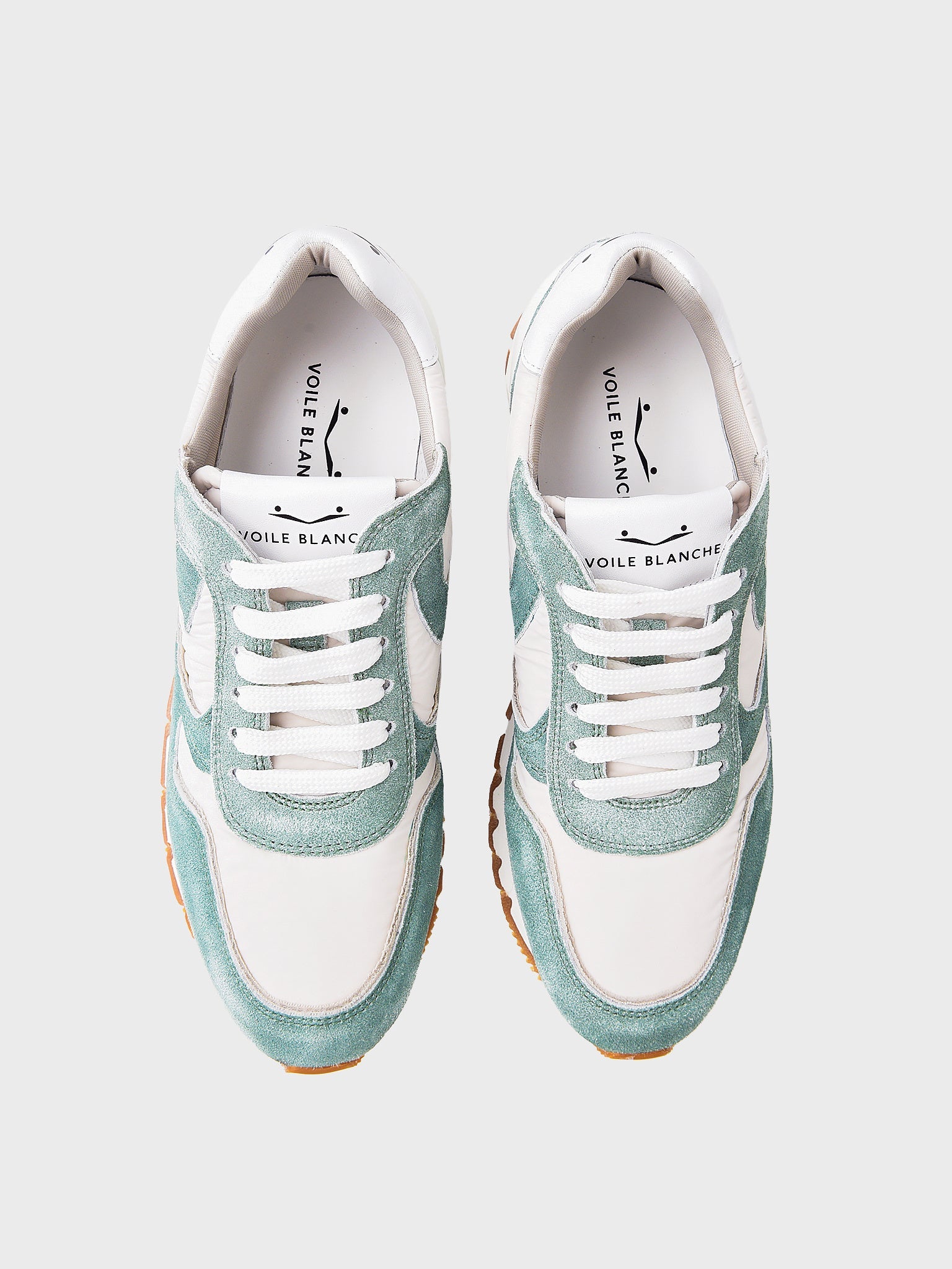 Voile Blanche Women's Julia Power Suede and Technical Nylon Sneaker