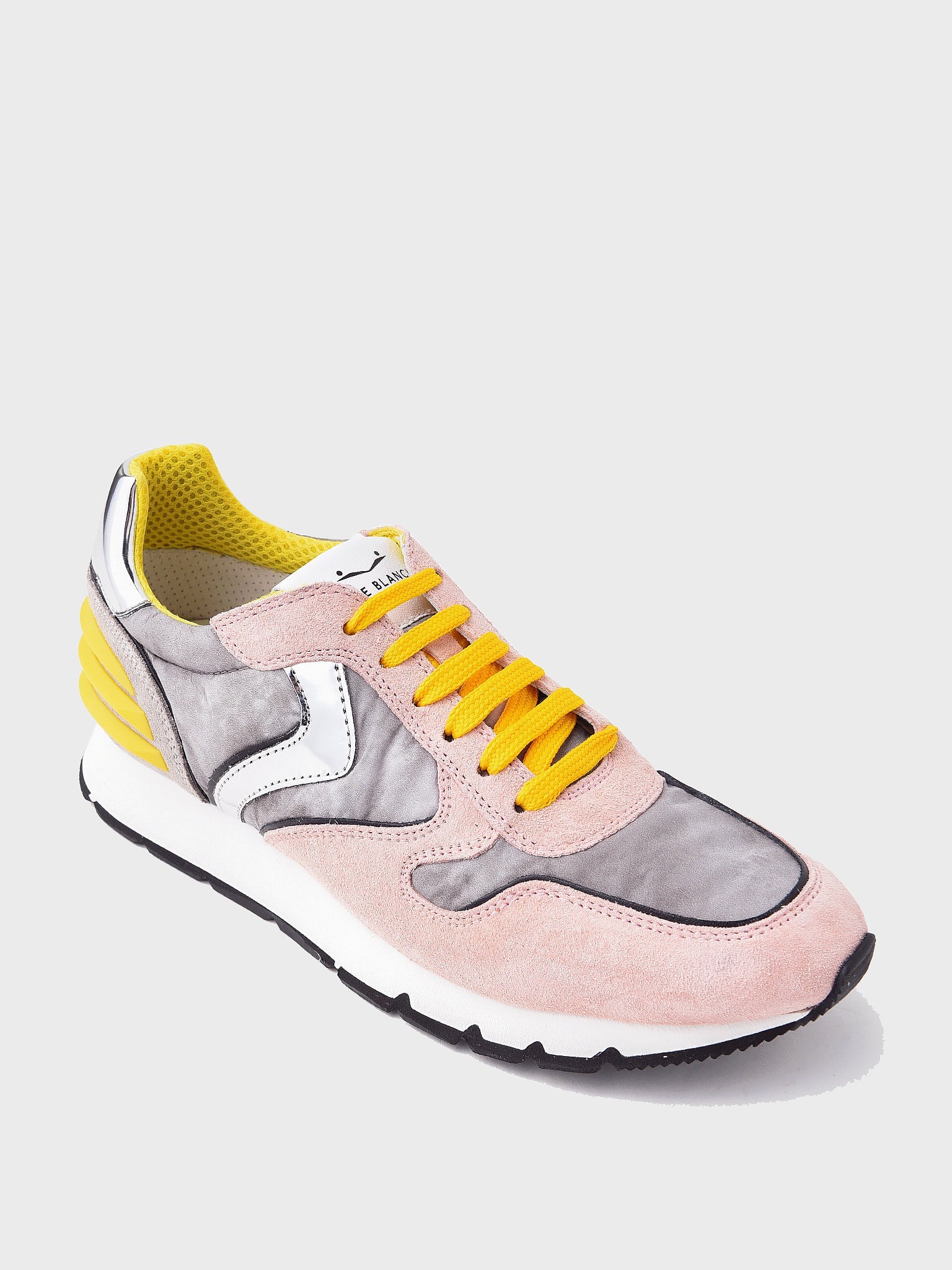 Voile Blanche Women's Julia Power Suede and Technical Nylon Sneaker