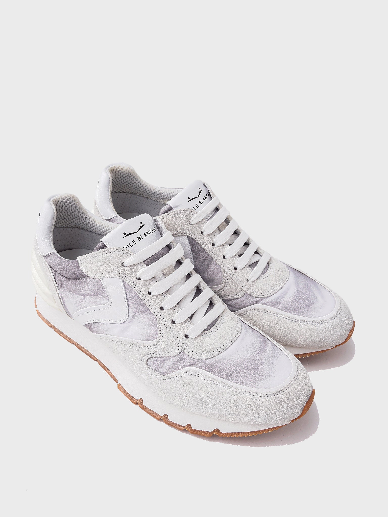 Voile Blanche Women's Julia Power Suede and Technical Nylon Sneaker