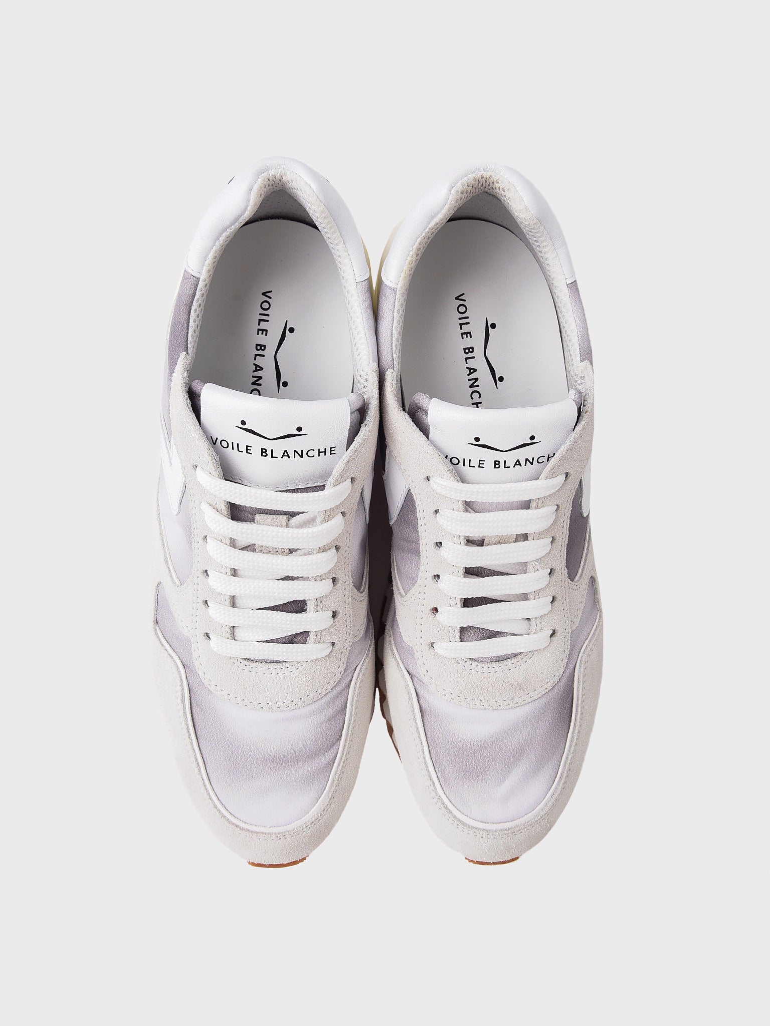 Voile Blanche Women's Julia Power Suede and Technical Nylon Sneaker