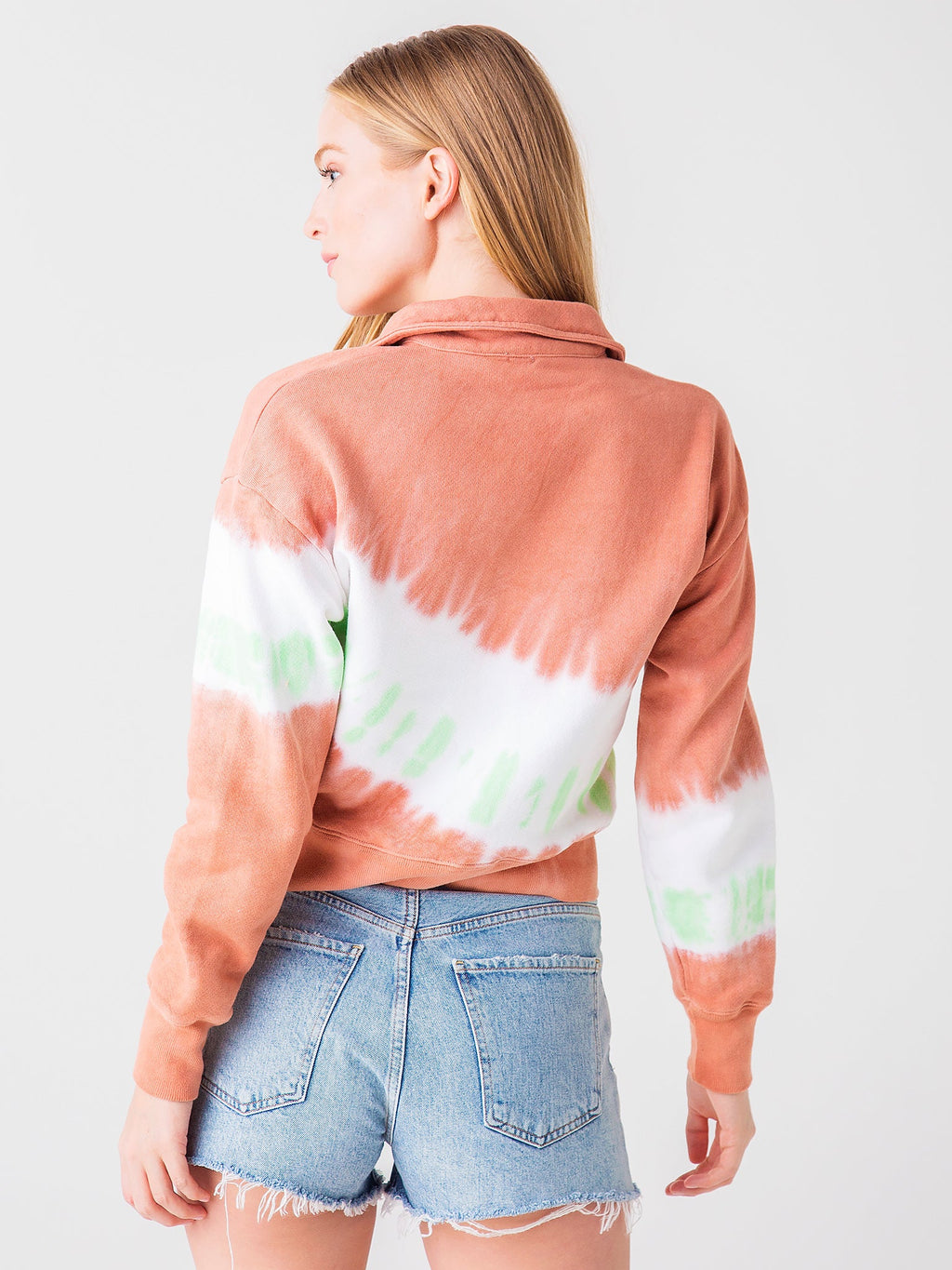 Re/Done Women's 70s Half-Zip