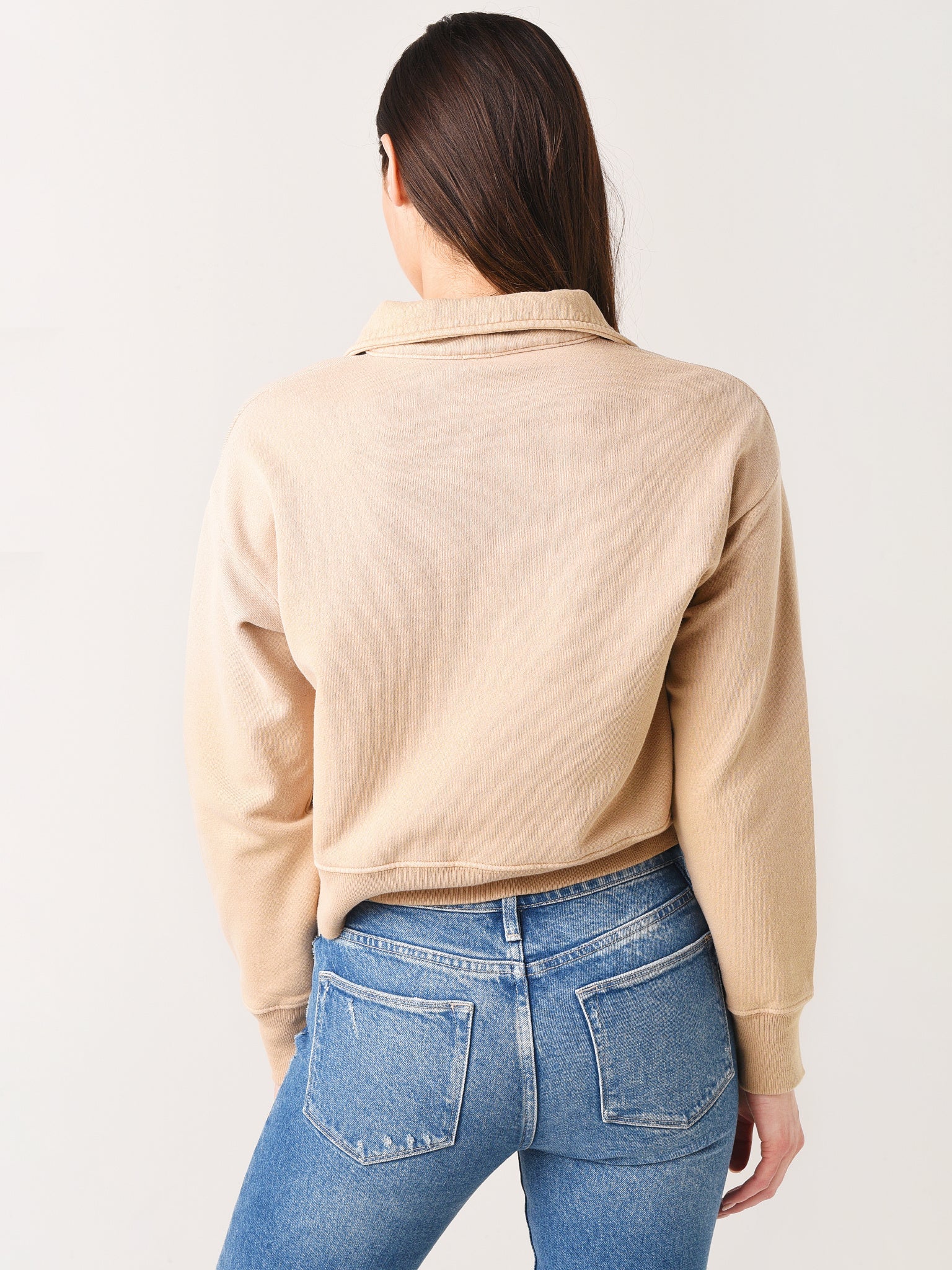Re/Done Women's 70s Half-Zip