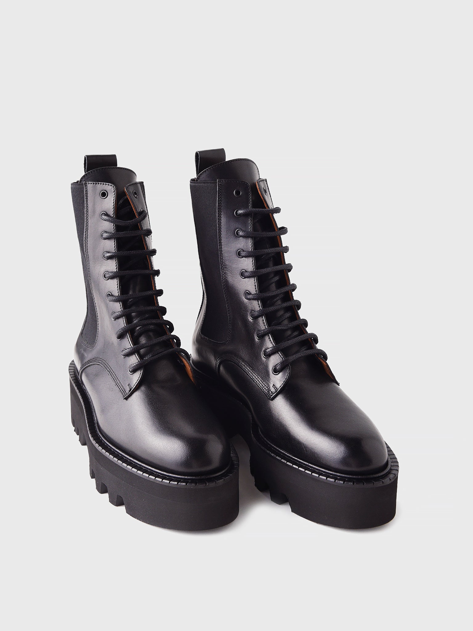 ATP Atelier Women's Pesaro Black Vacchetta Boot