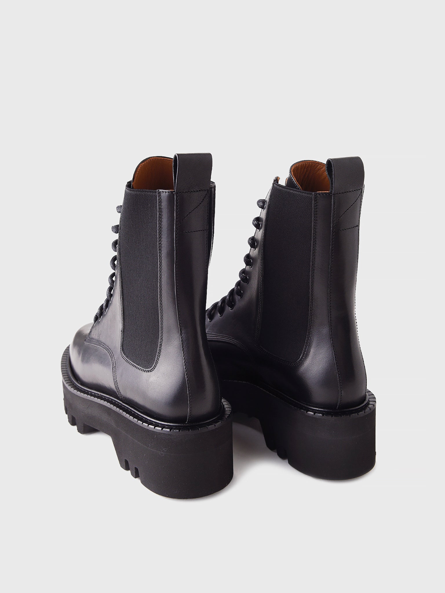 ATP Atelier Women's Pesaro Black Vacchetta Boot