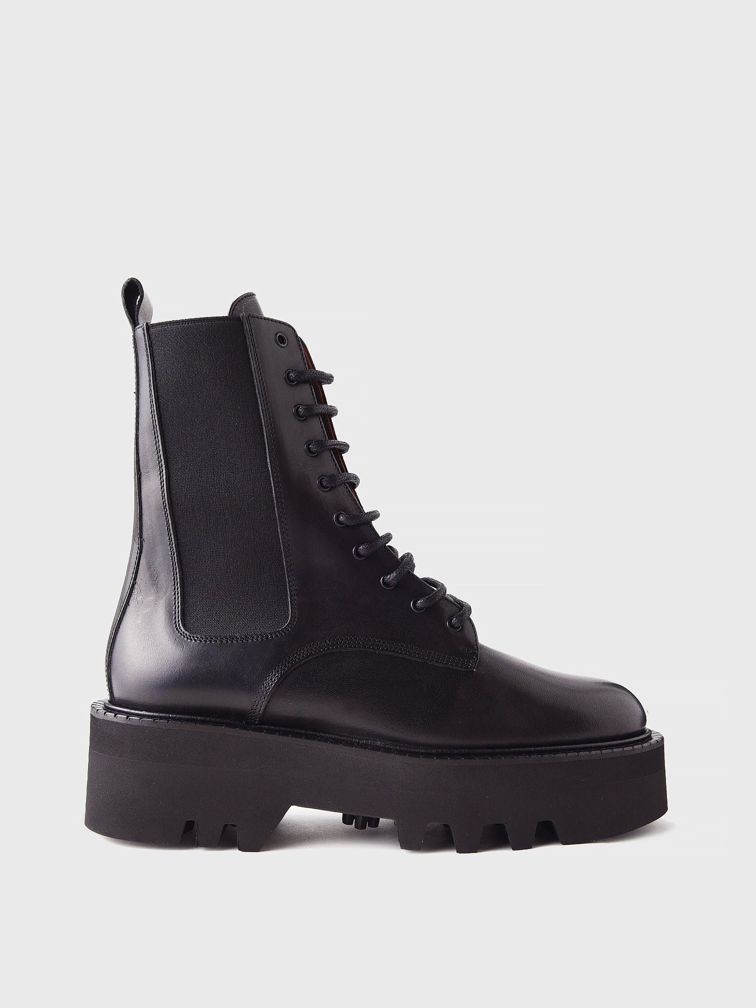 ATP Atelier Women's Pesaro Black Vacchetta Boot