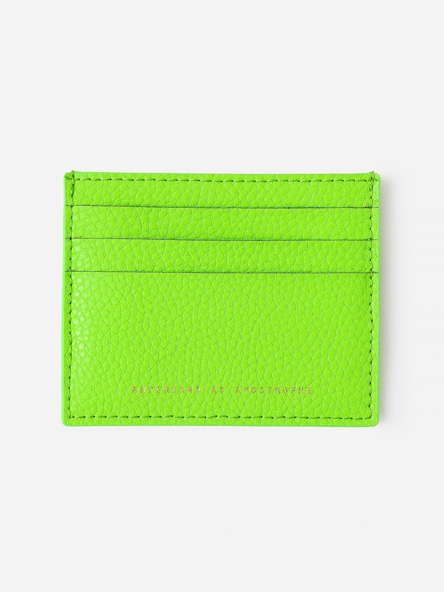 Ampersand As Apostrophe Card Wallet