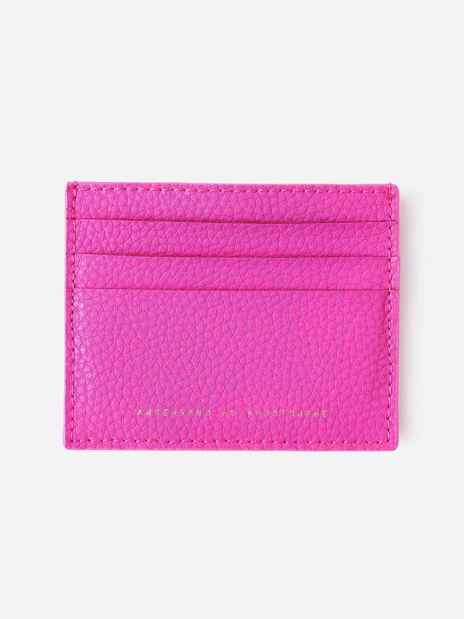 Ampersand As Apostrophe Card Wallet