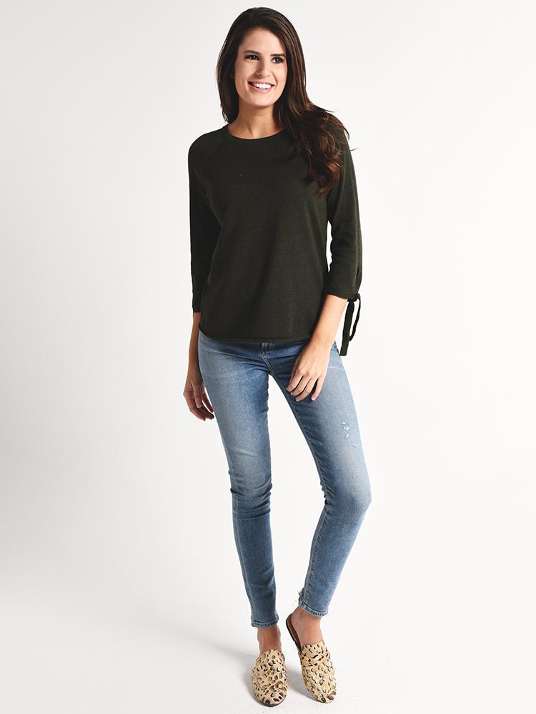 Project J Tie Sleeve Sweater