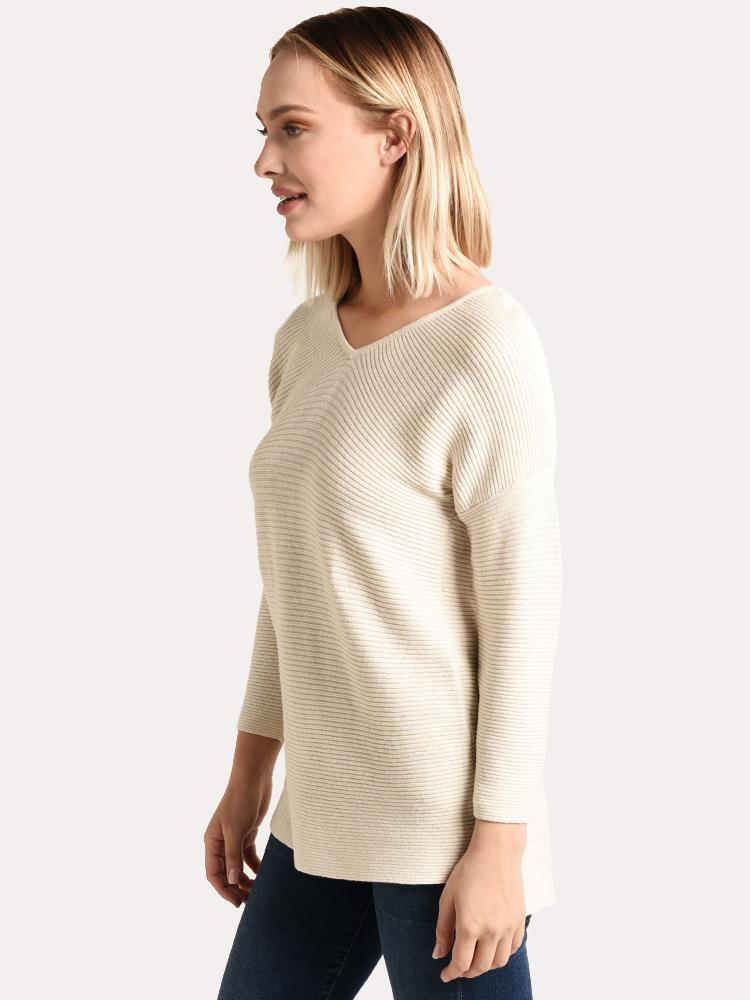 Project J Hi-Low V-Neck Sweater
