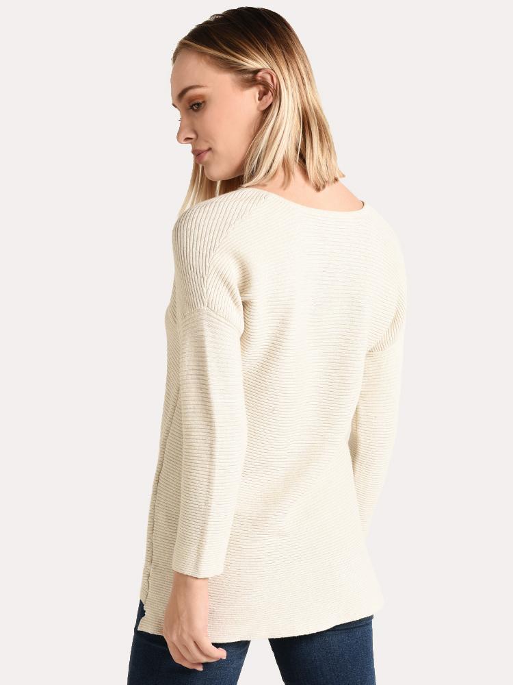 Project J Hi-Low V-Neck Sweater