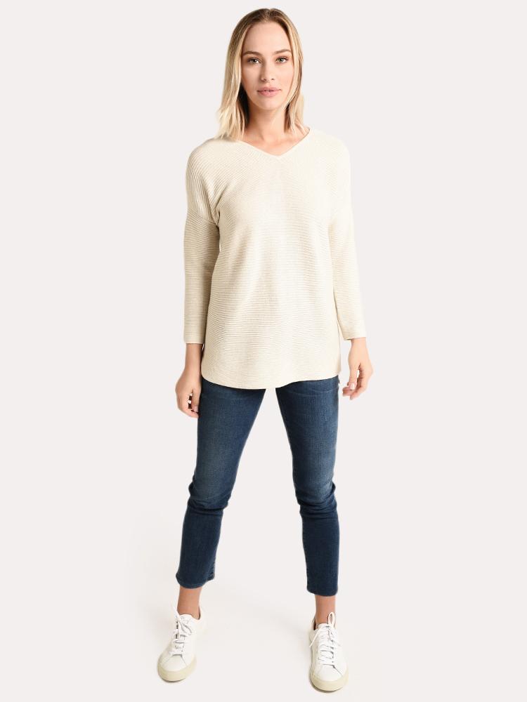 Project J Hi-Low V-Neck Sweater