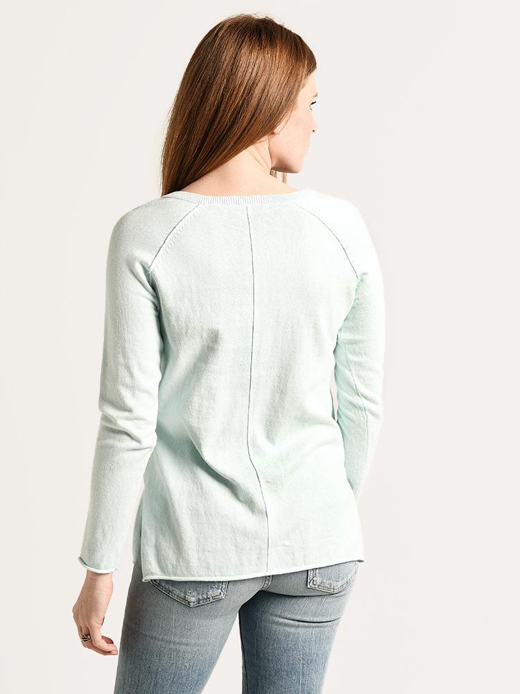 Project J Seamed V-Neck Sweater