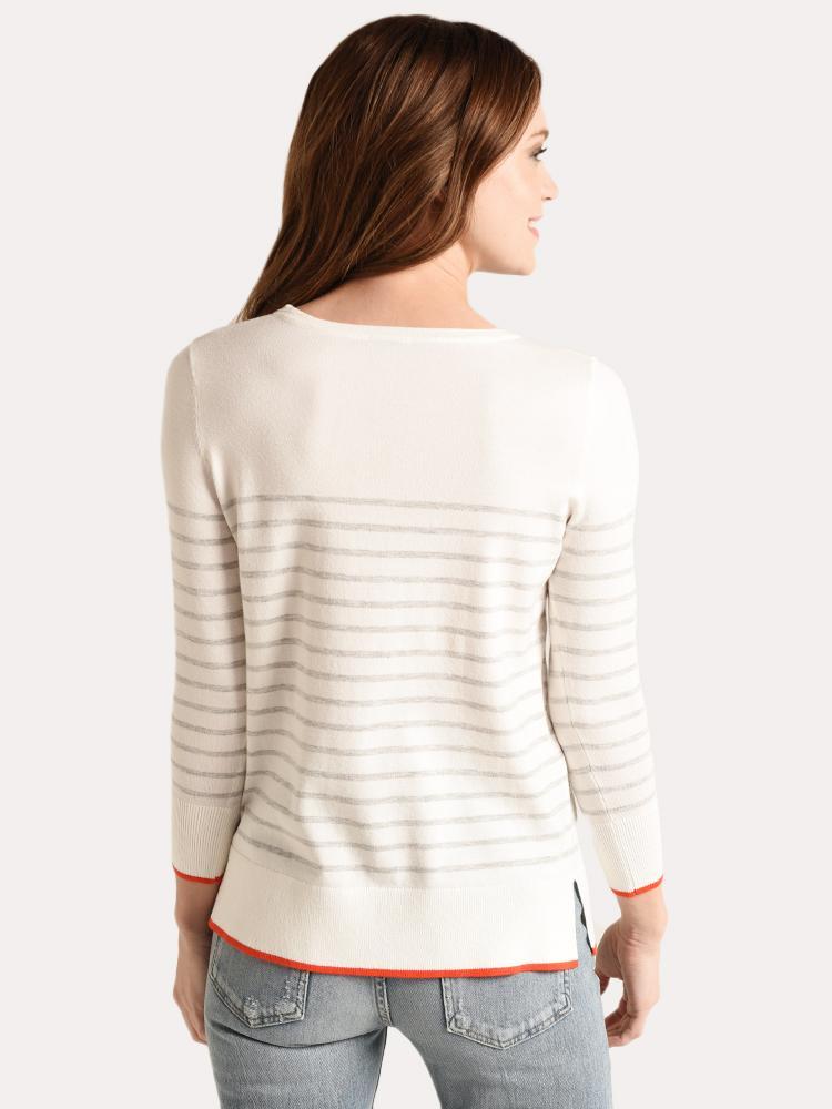 Project J Stripe Tipped Tee