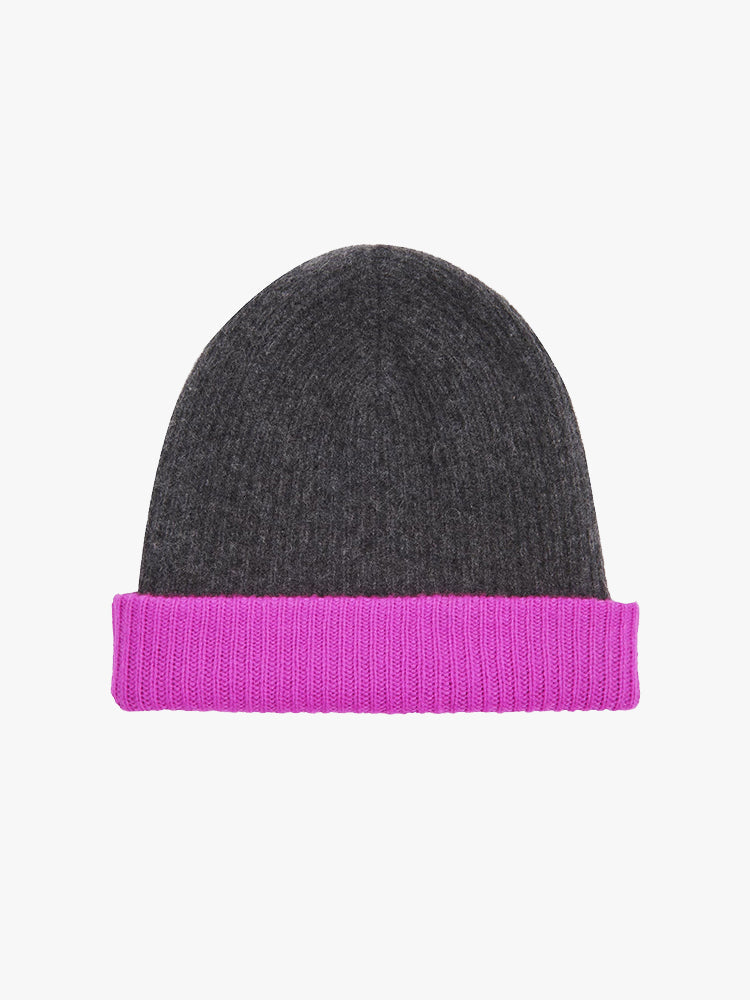 White + Warren Women’s Reversible Plush Rib Beanie