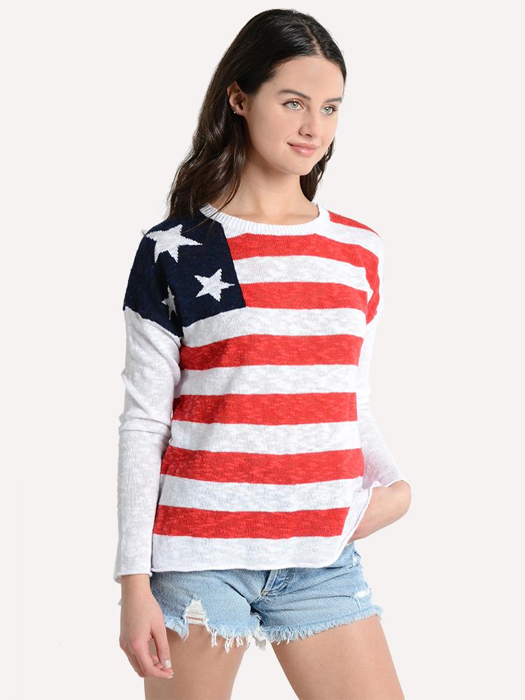 Project J Women's Flag Sweater