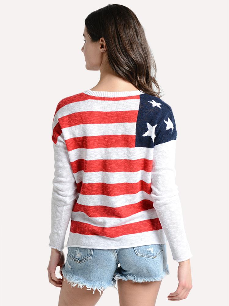 Project J Women's Flag Sweater