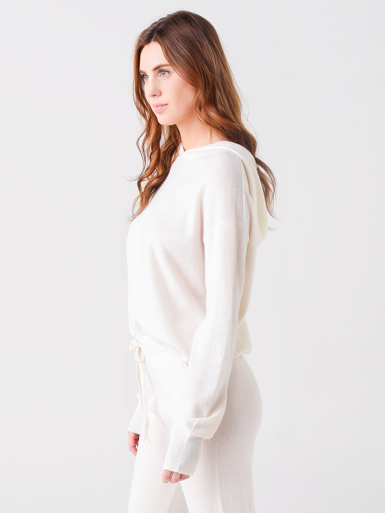 White + Warren Women's Cashmere Hoodie