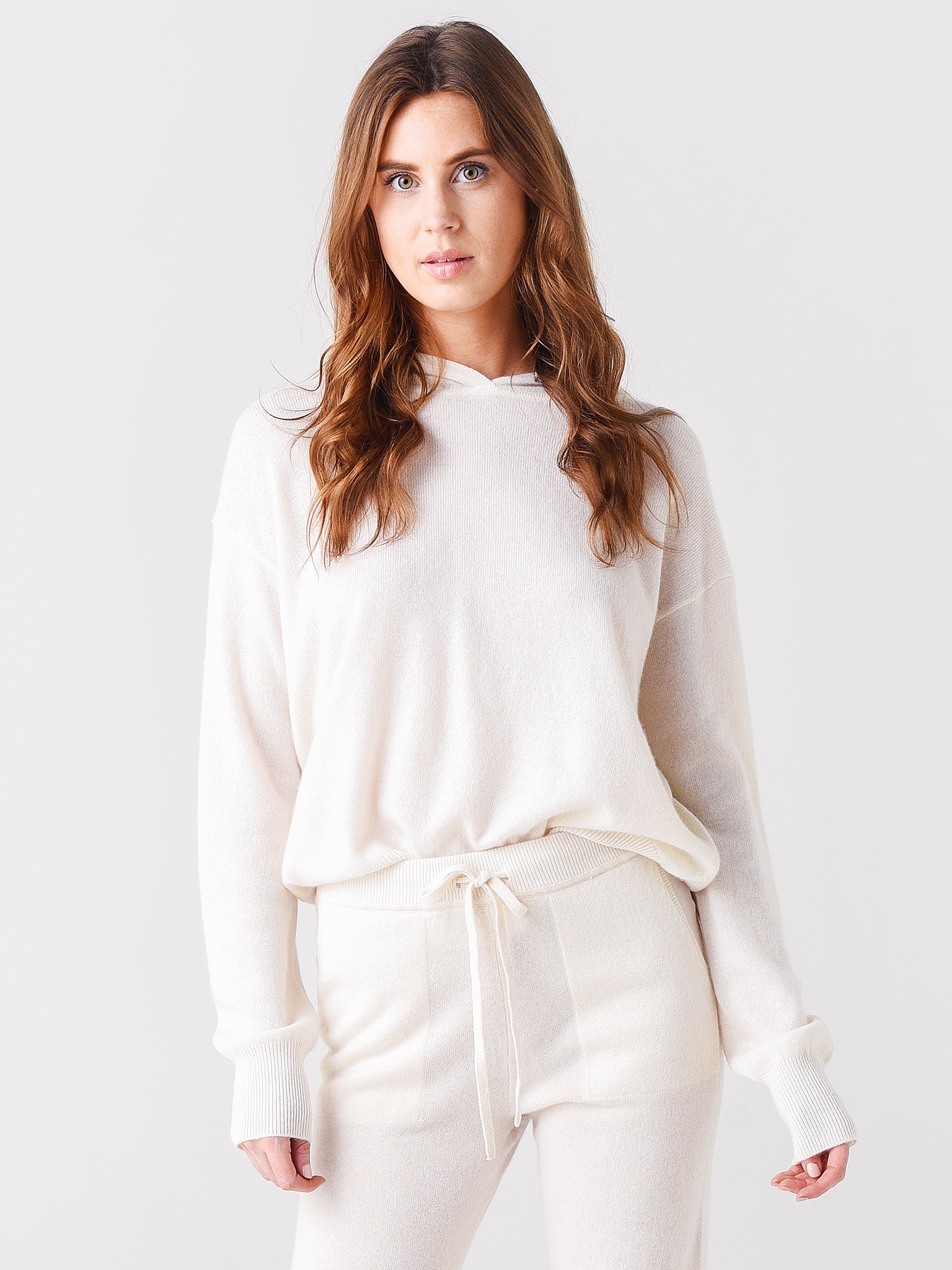 White + Warren Women's Cashmere Hoodie