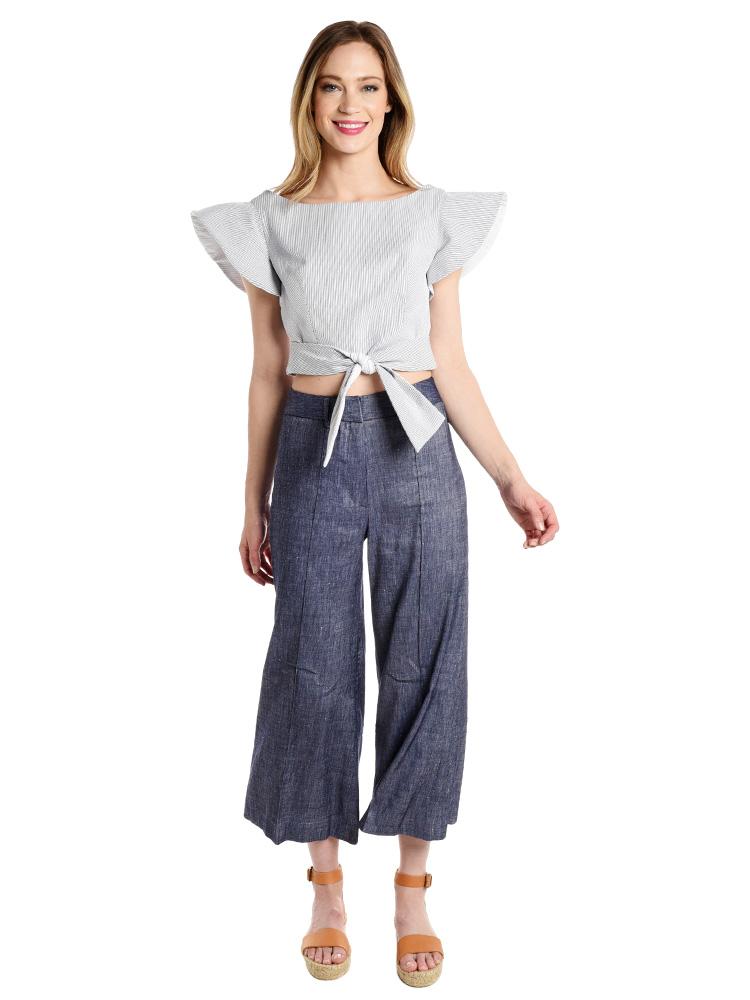 Milly Cropped Hayden Pant