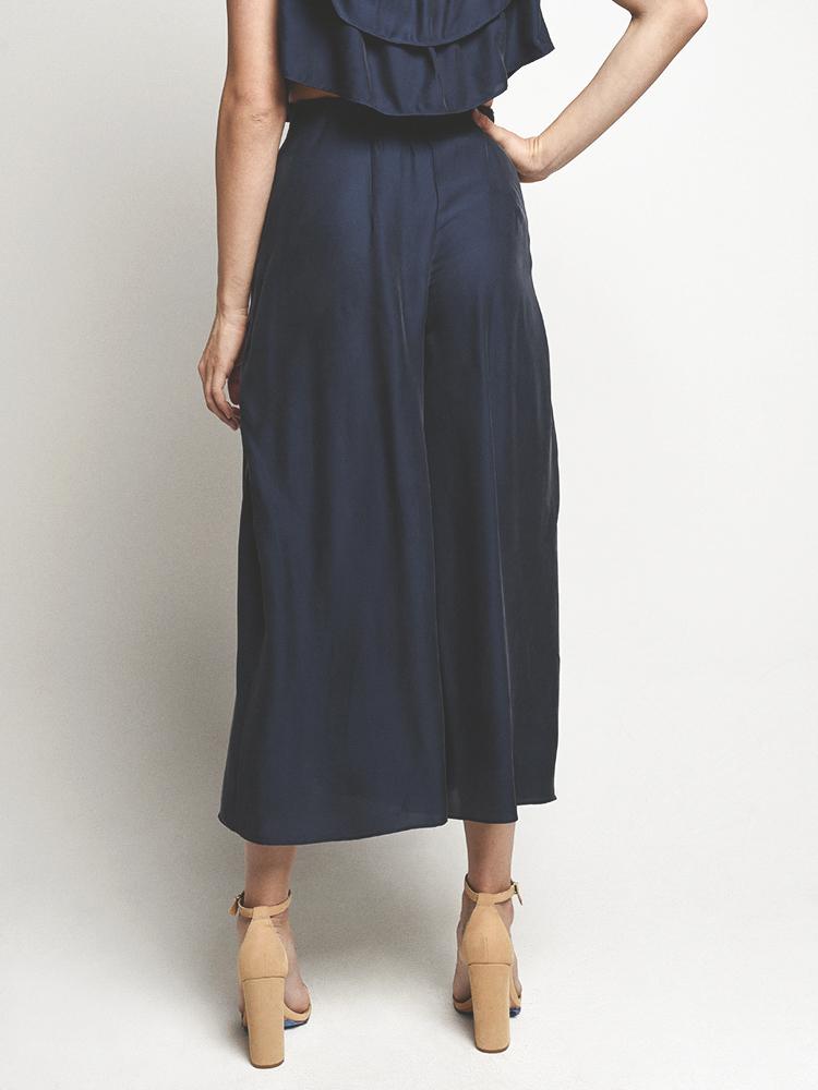 Milly Cropped Sarong Tie Pant