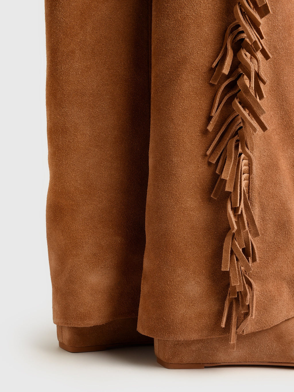 Simkhai Women's Quinn Suede Fringe Boot