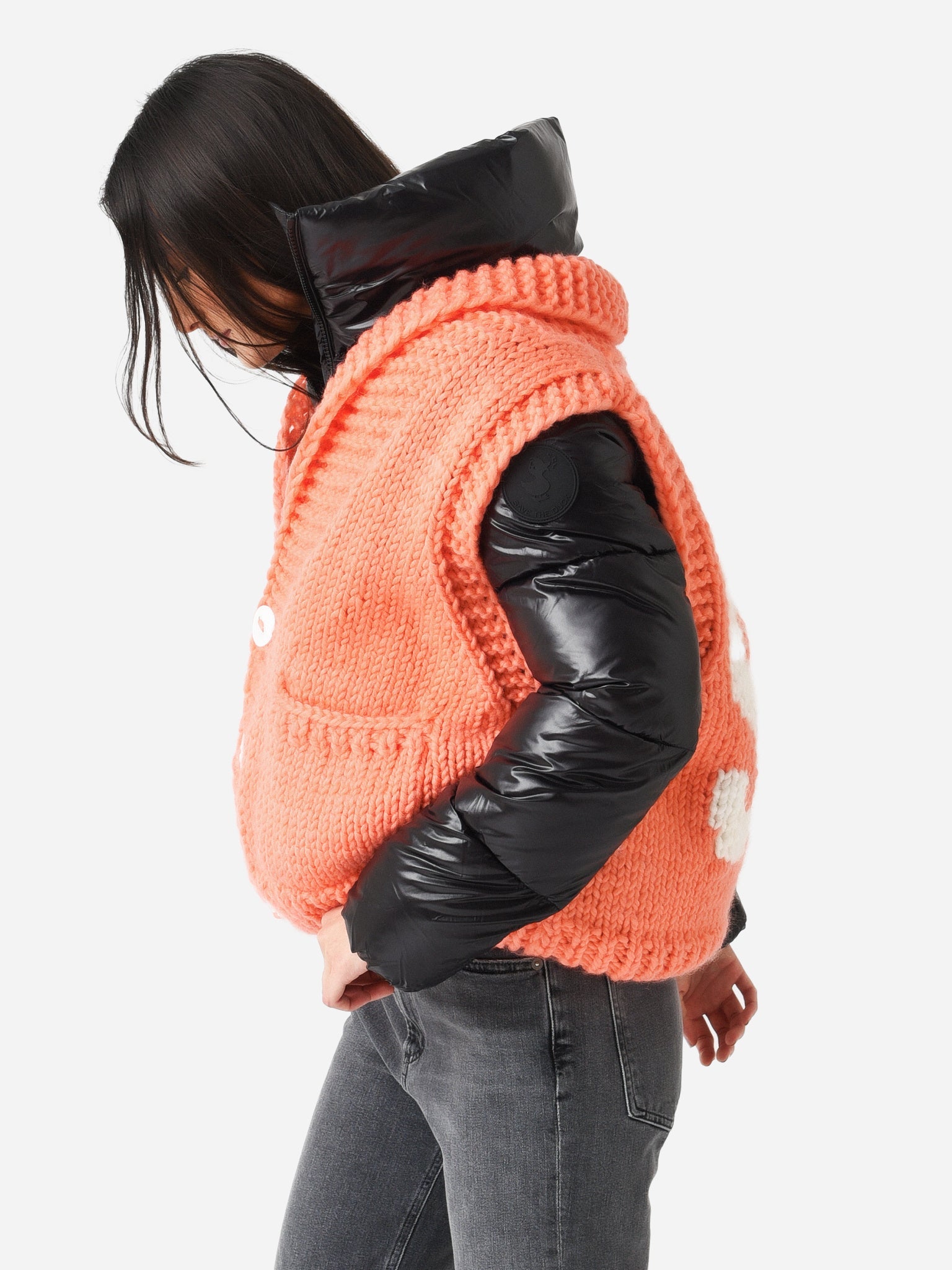 GOGO Women's Short Ski Sweater Vest