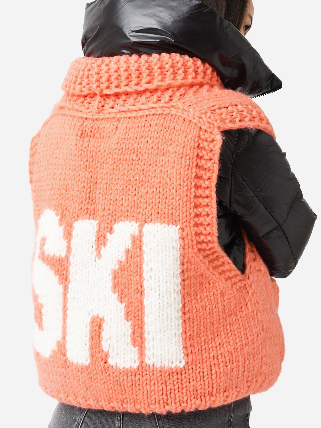 GOGO Women's Short Ski Sweater Vest