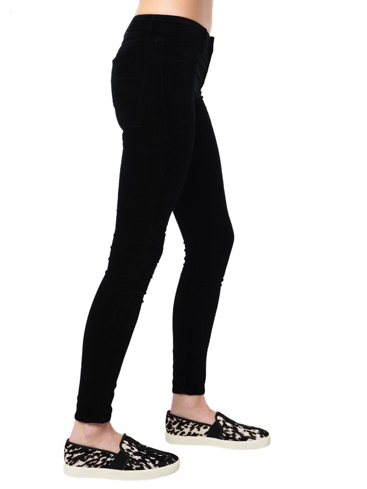 J Brand Women's 815 Mid-Rise Super Skinny Velvet Jean