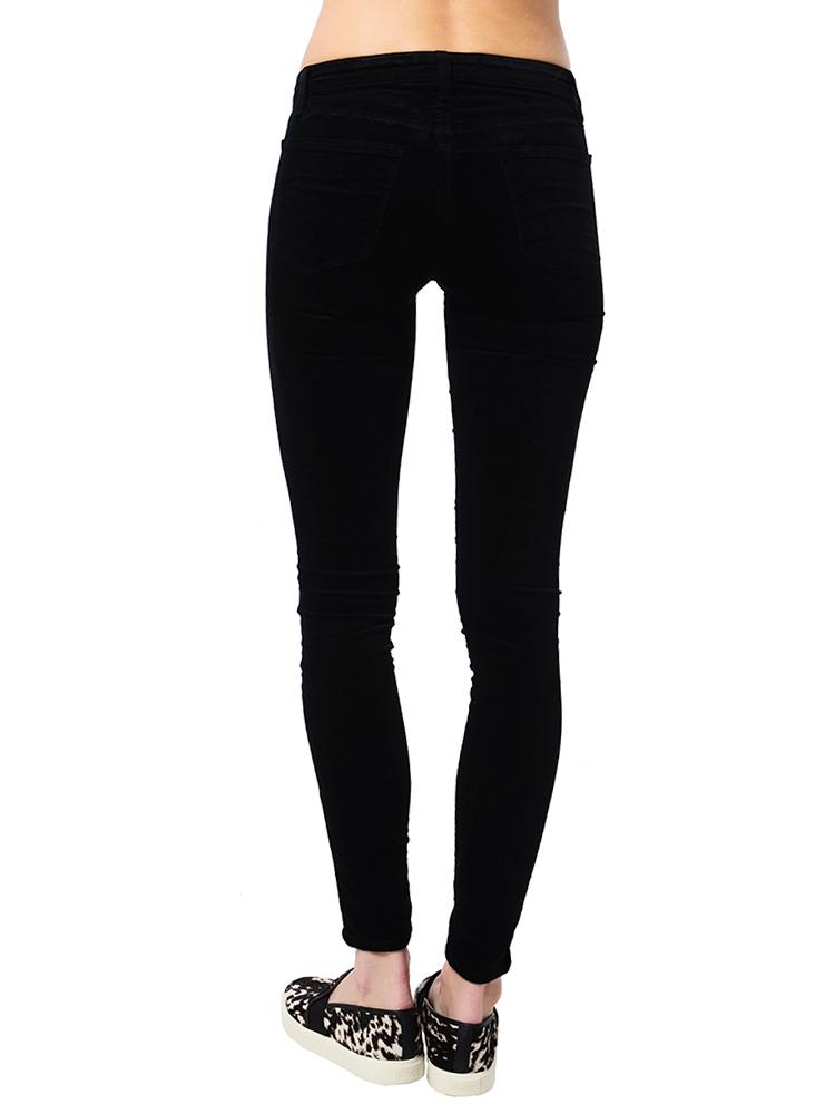 J Brand Women's 815 Mid-Rise Super Skinny Velvet Jean