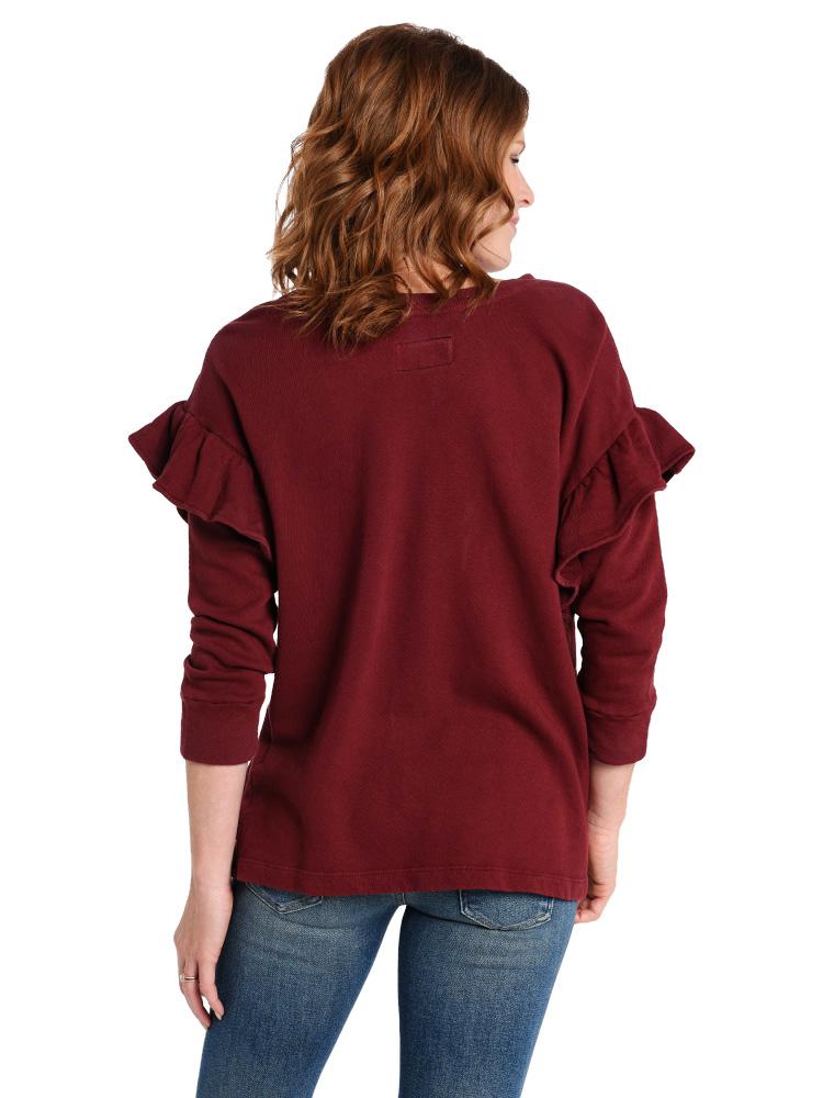 Current Elliot The Ruffle Sweatshirt