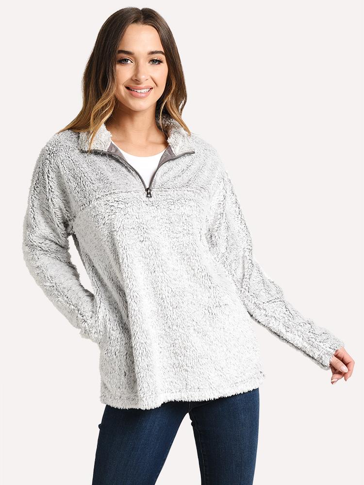 Dylan Women’s Vintage Shag Sherpa Pullover
