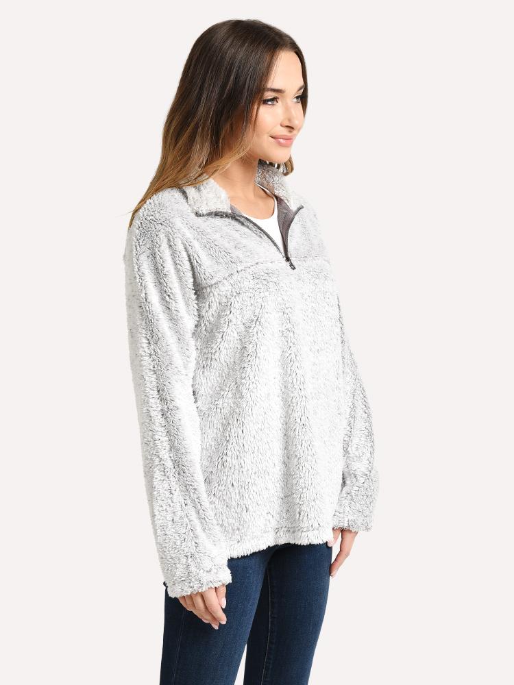 Dylan Women’s Vintage Shag Sherpa Pullover