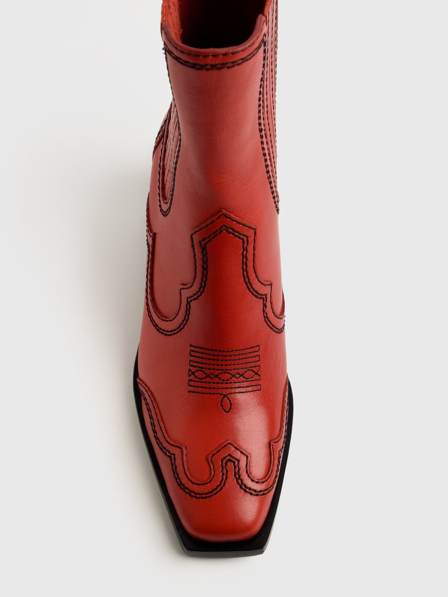 Loeffler Randall Women's Agnes Leather Western Boot