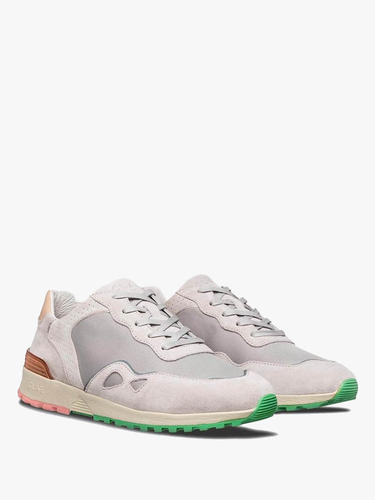CLAE Hayden Microgrey Suede Sneakers