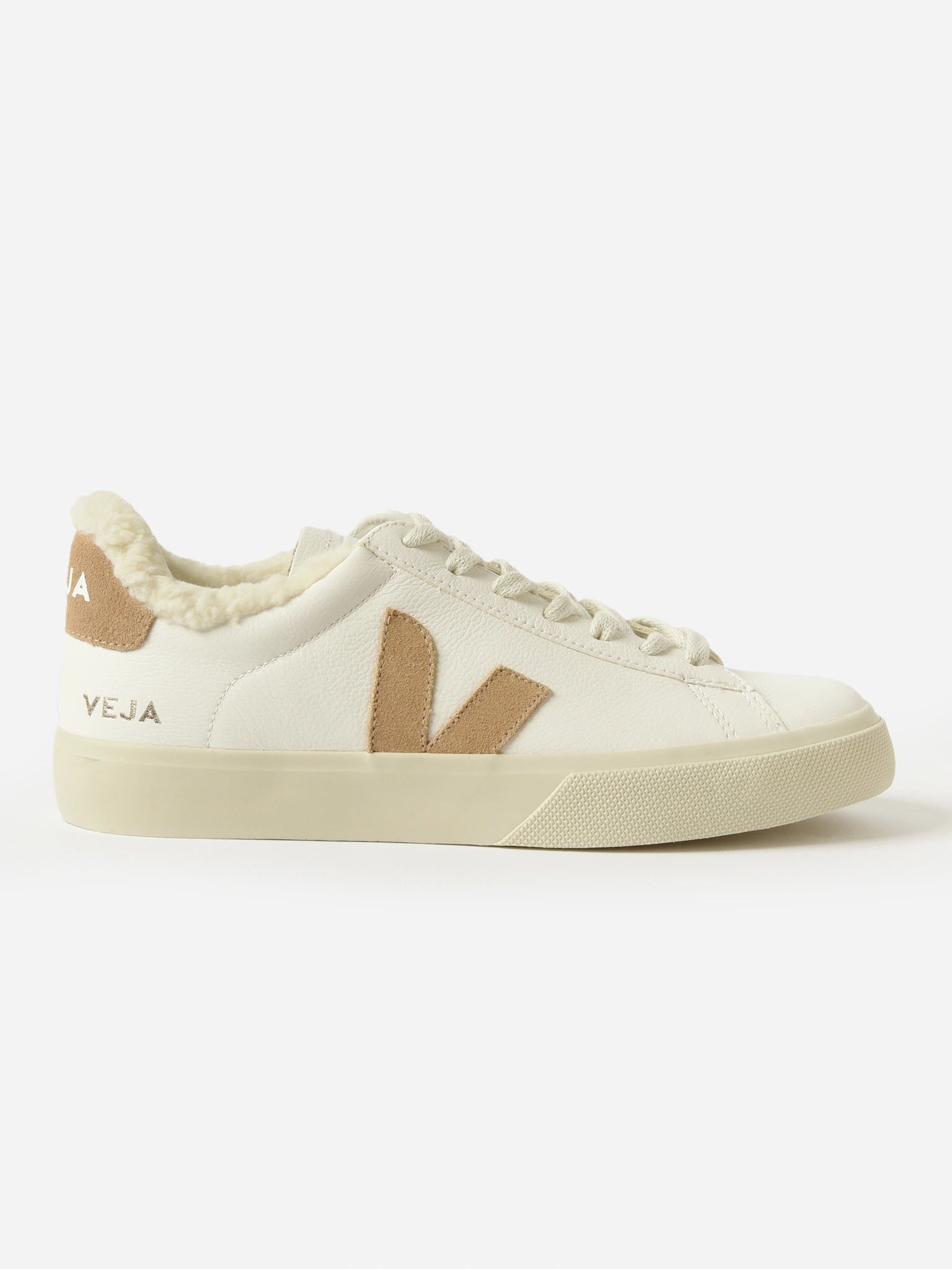 VEJA Women's Campo Fured Chromefree Leather Sneaker