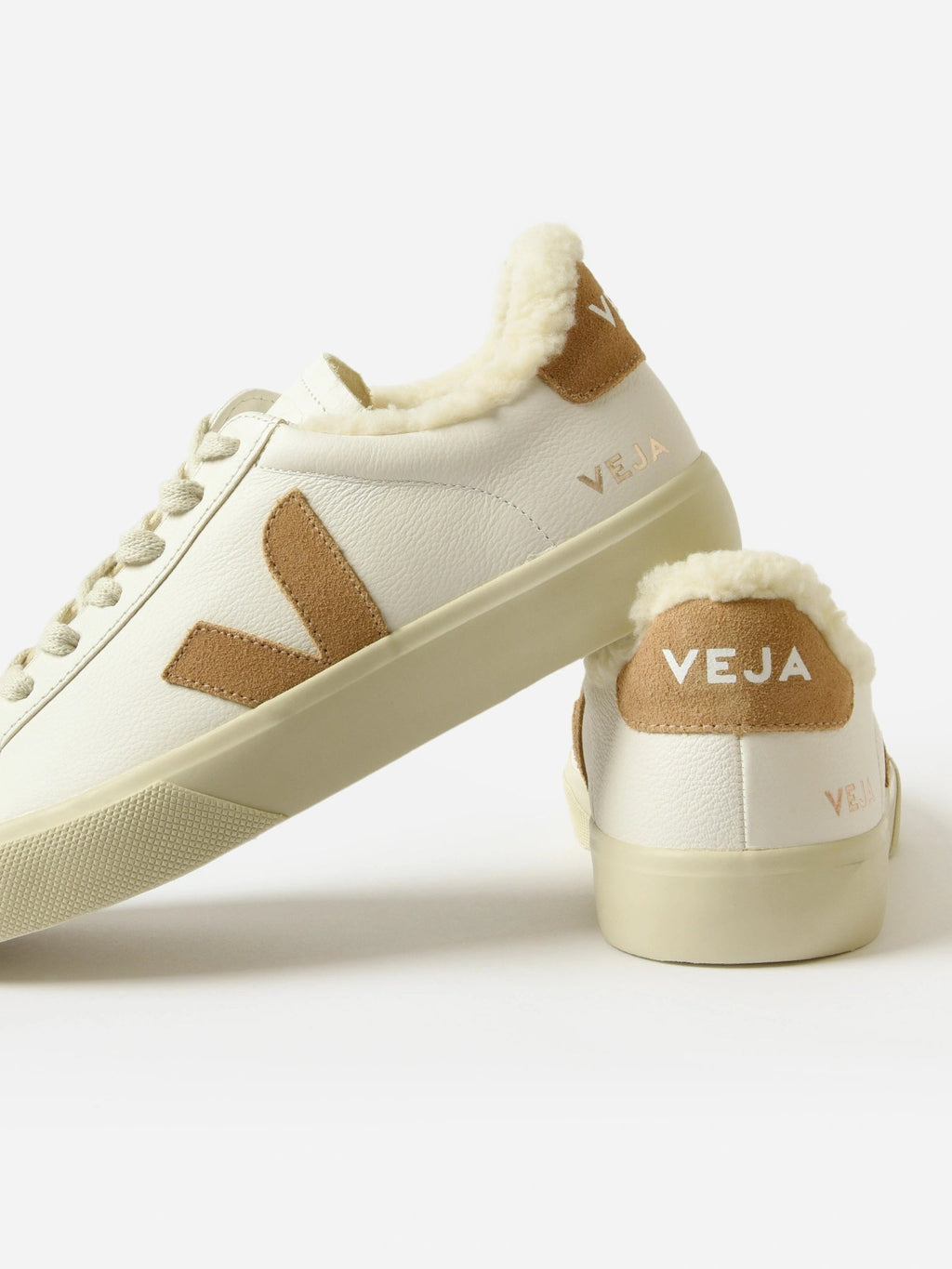 VEJA Women's Campo Fured Chromefree Leather Sneaker