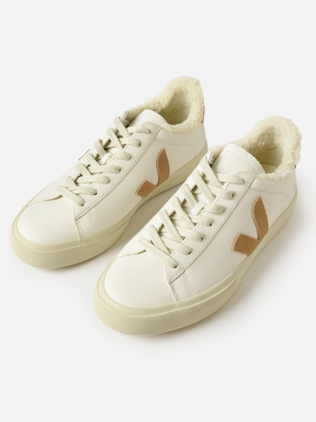 VEJA Women's Campo Fured Chromefree Leather Sneaker