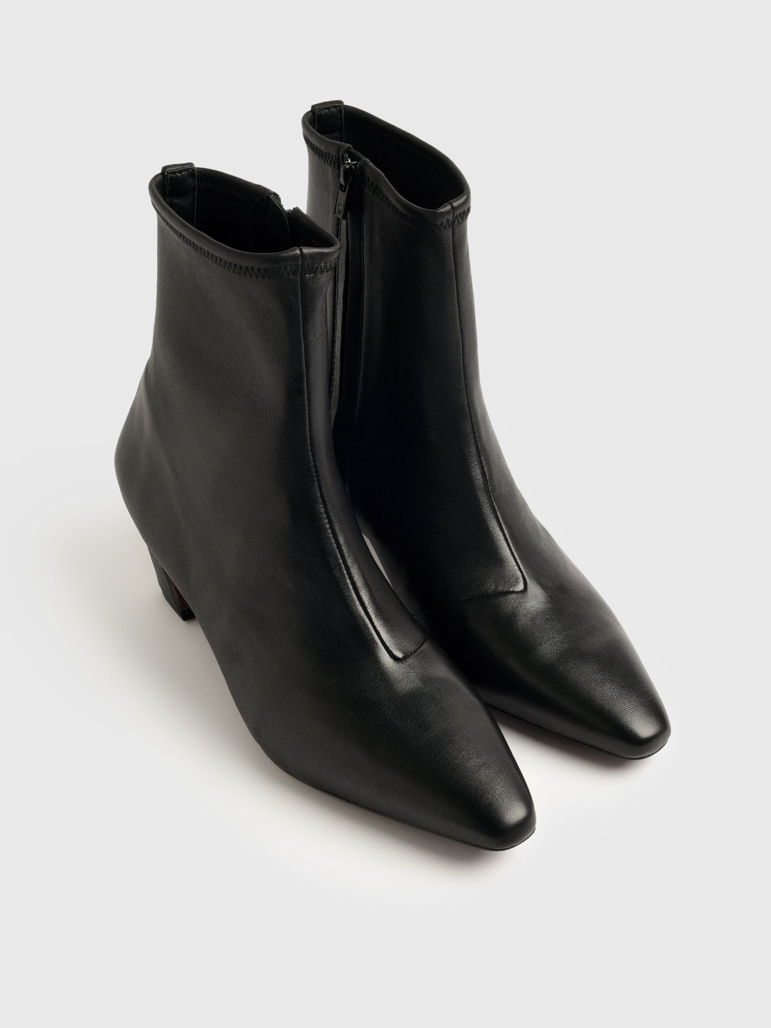 Loeffler Randall Women's Doria Kicked Heel Leather Ankle Boot