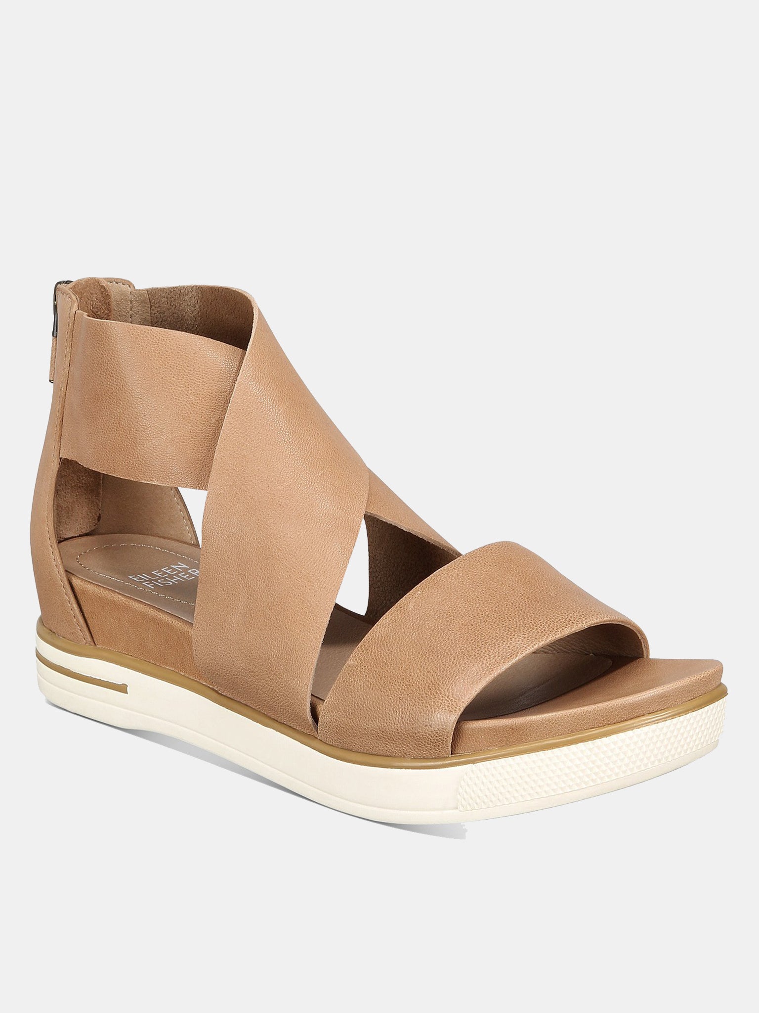 Eileen Fisher Sport Leather Sneaker Sandal