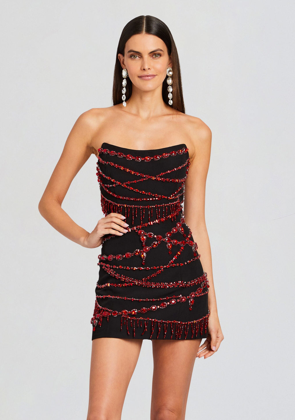 Prae Crystal Embellished Dress