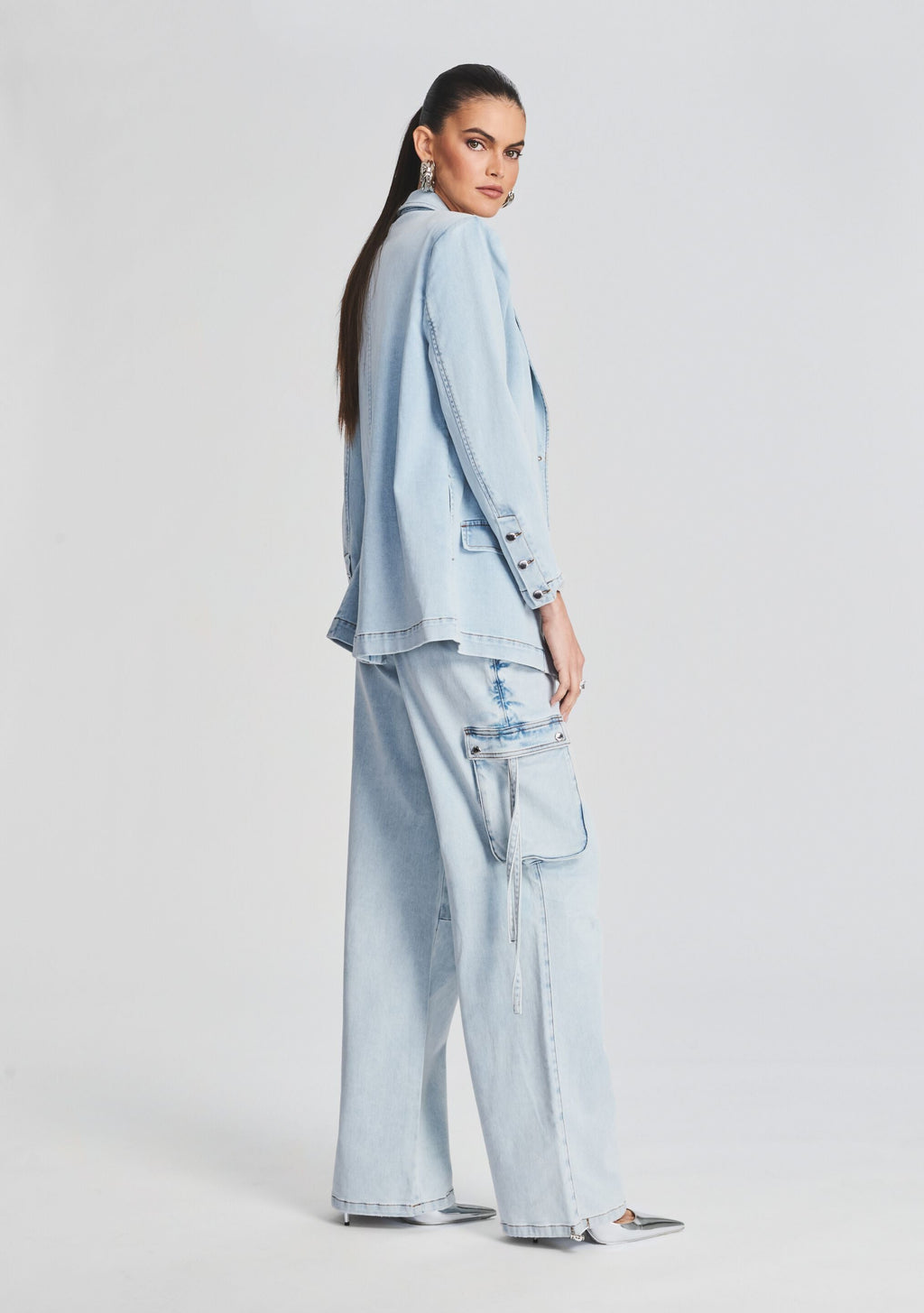 Beckett Denim Blazer