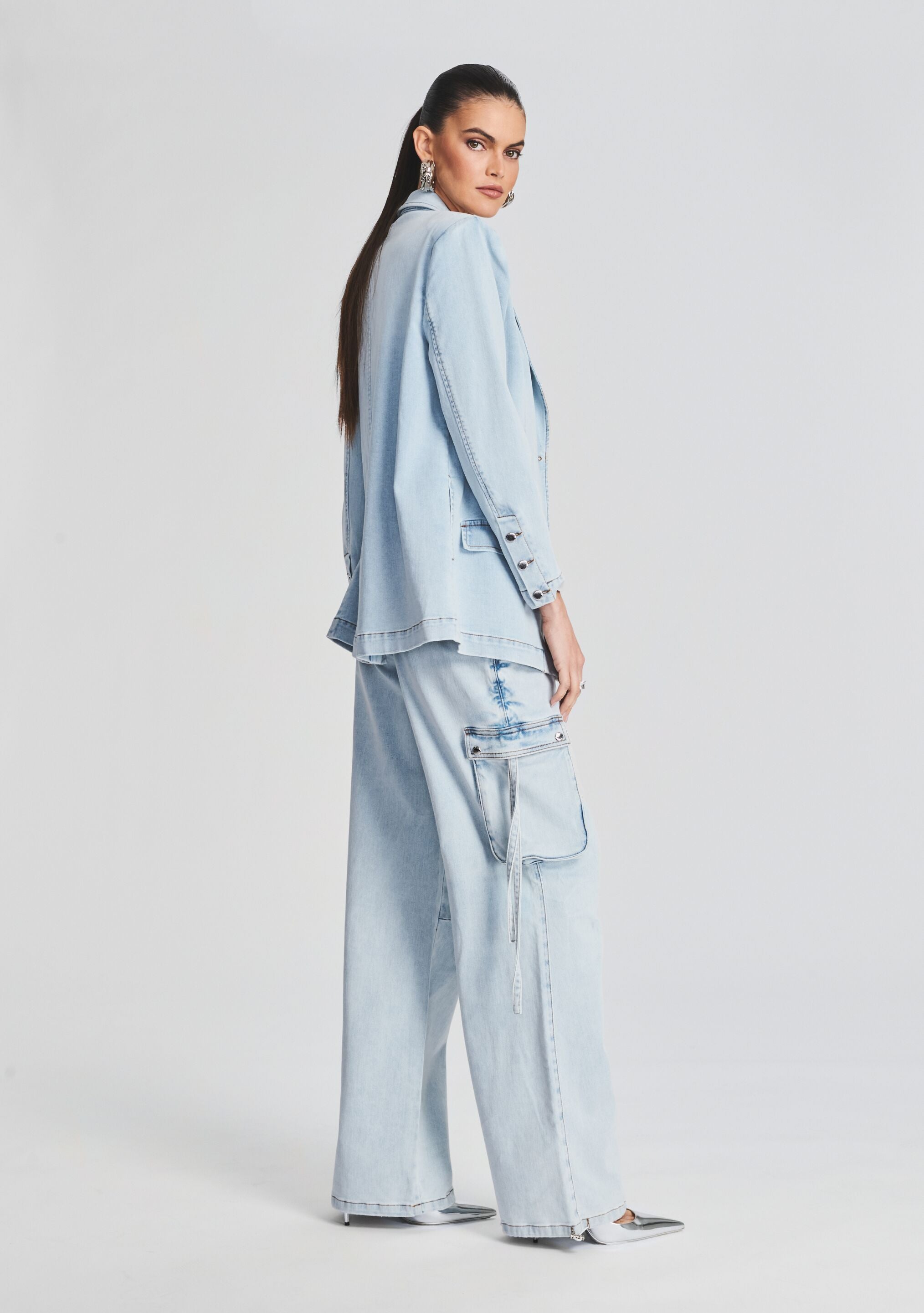 Beckett Denim Blazer