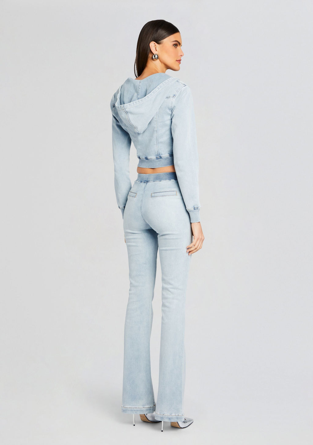 Edith Terry Cropped Hoodie