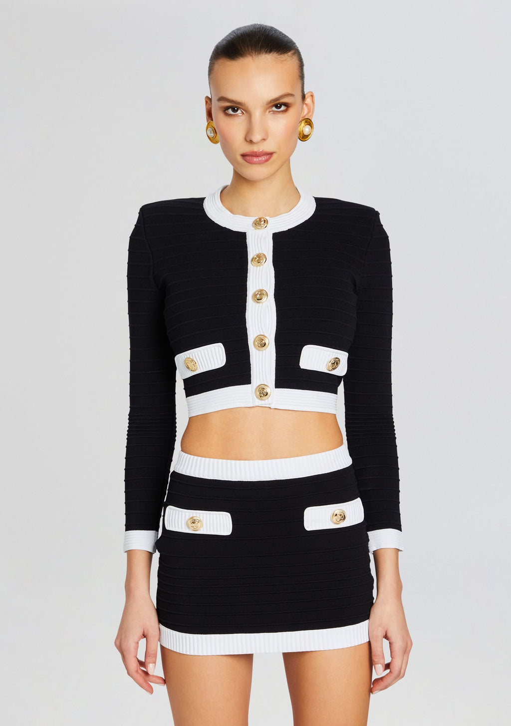 Moore Bandage Knit Jacket