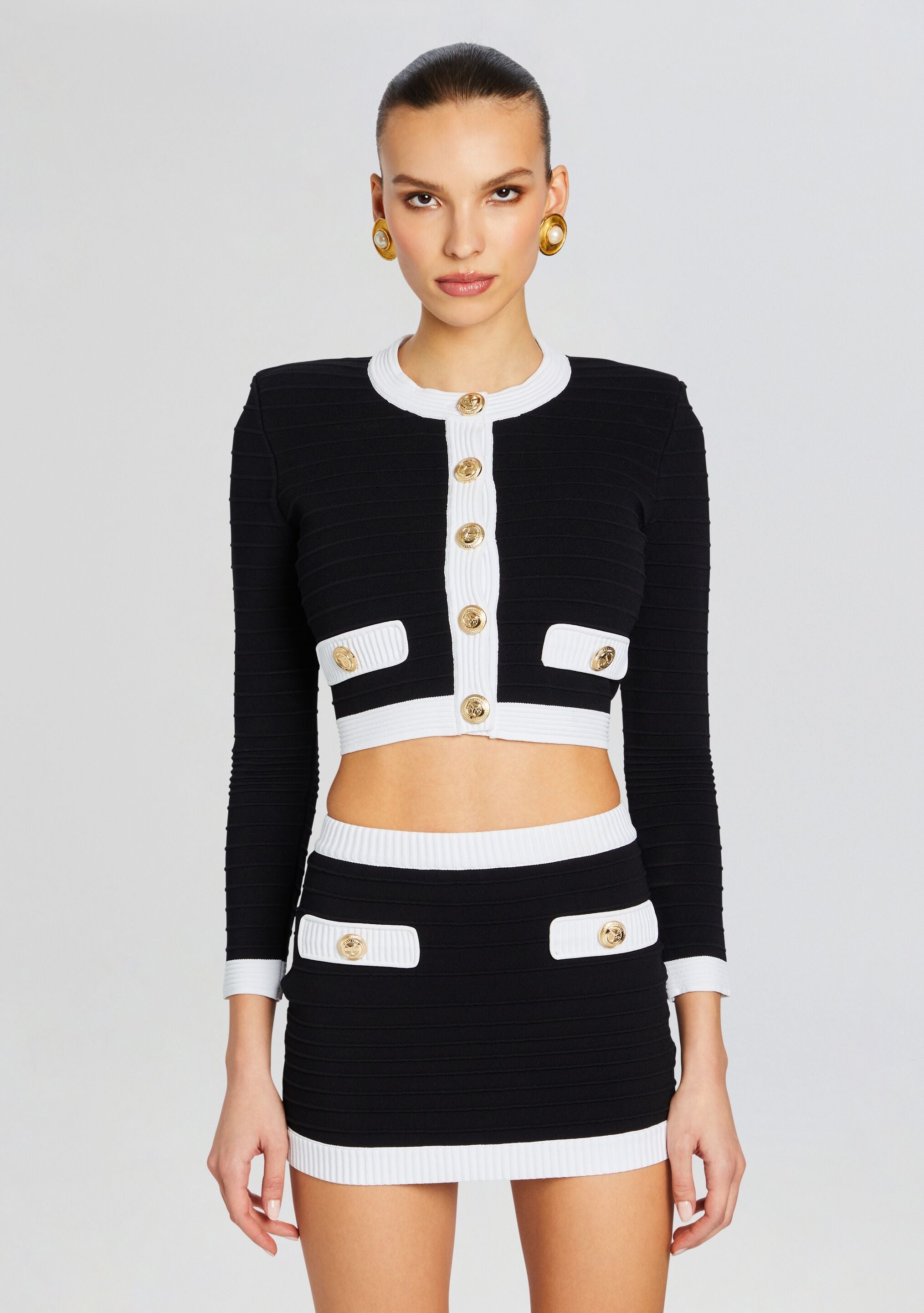 Moore Bandage Knit Jacket