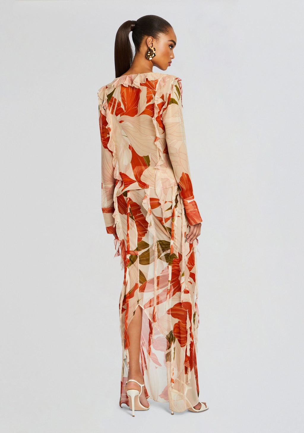 Shae Silk Chiffon Top