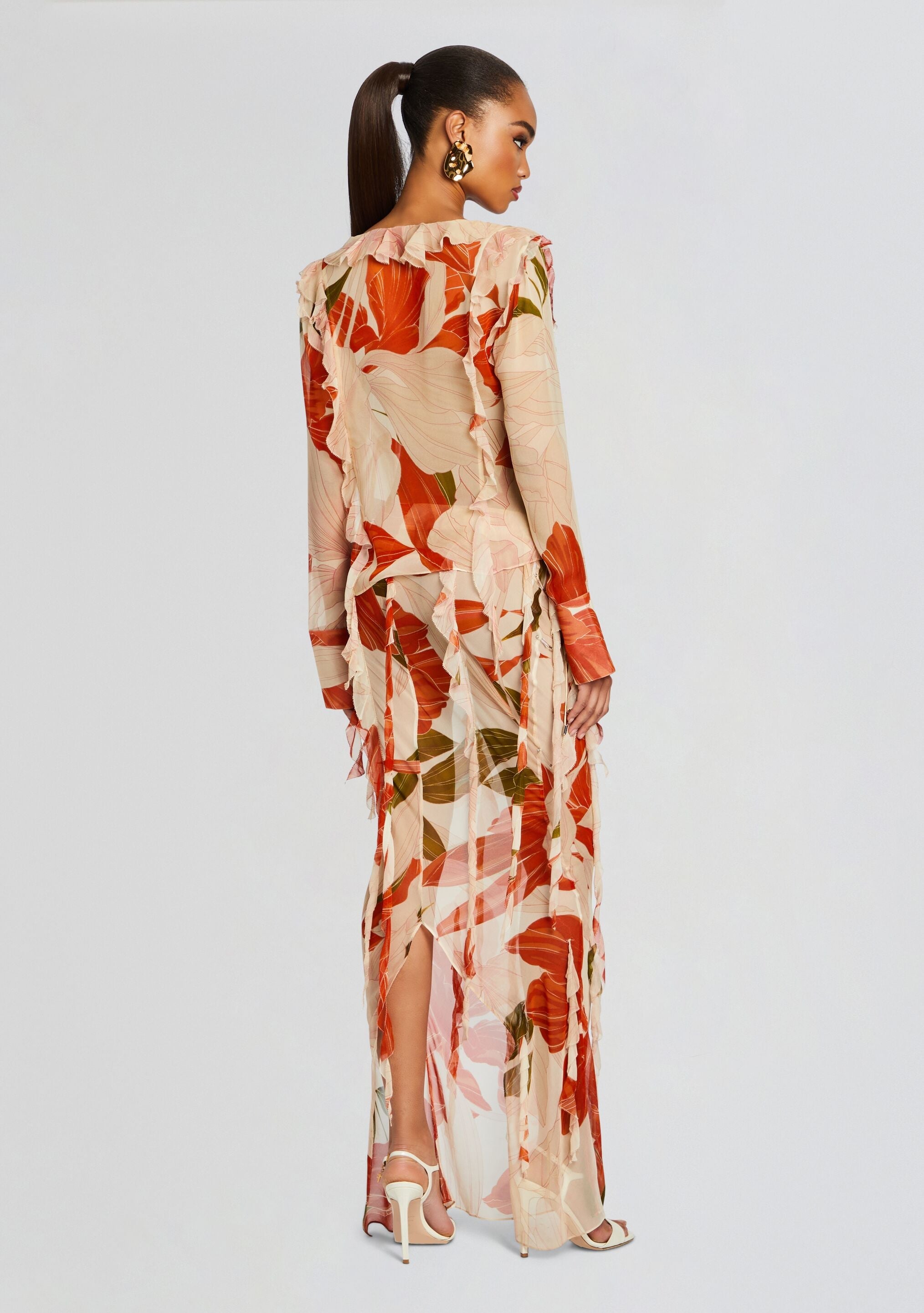 Shae Silk Chiffon Top