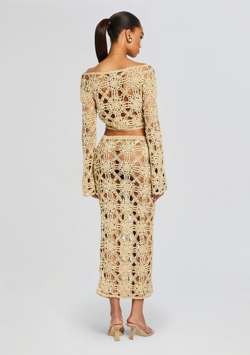 Sadie Knit Crochet Top